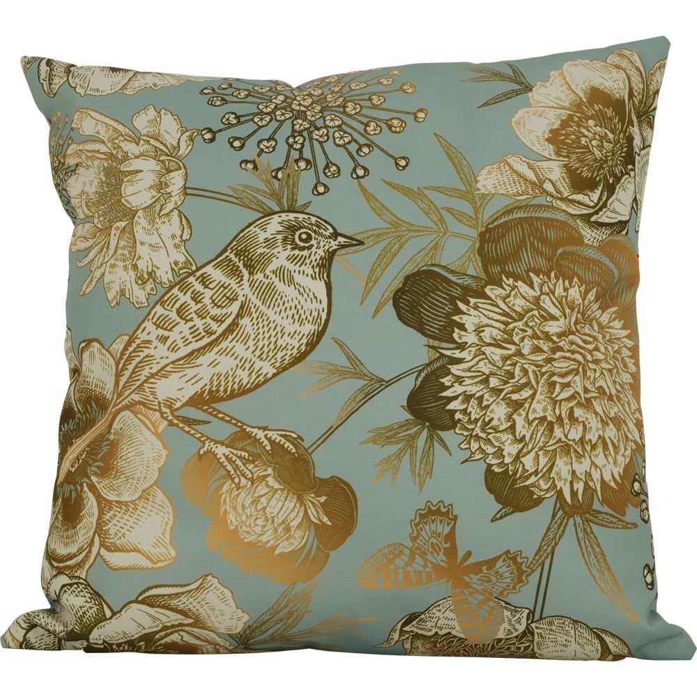 2 Stück Zierkissen VOGEL 45x45cm
