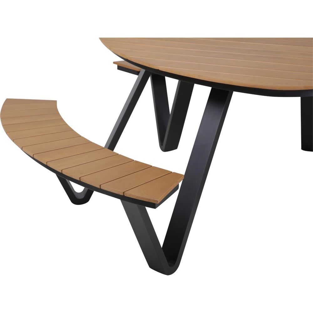 Lesli Living Picknick-Set Sitzgarnitur AREZZO dreieckig