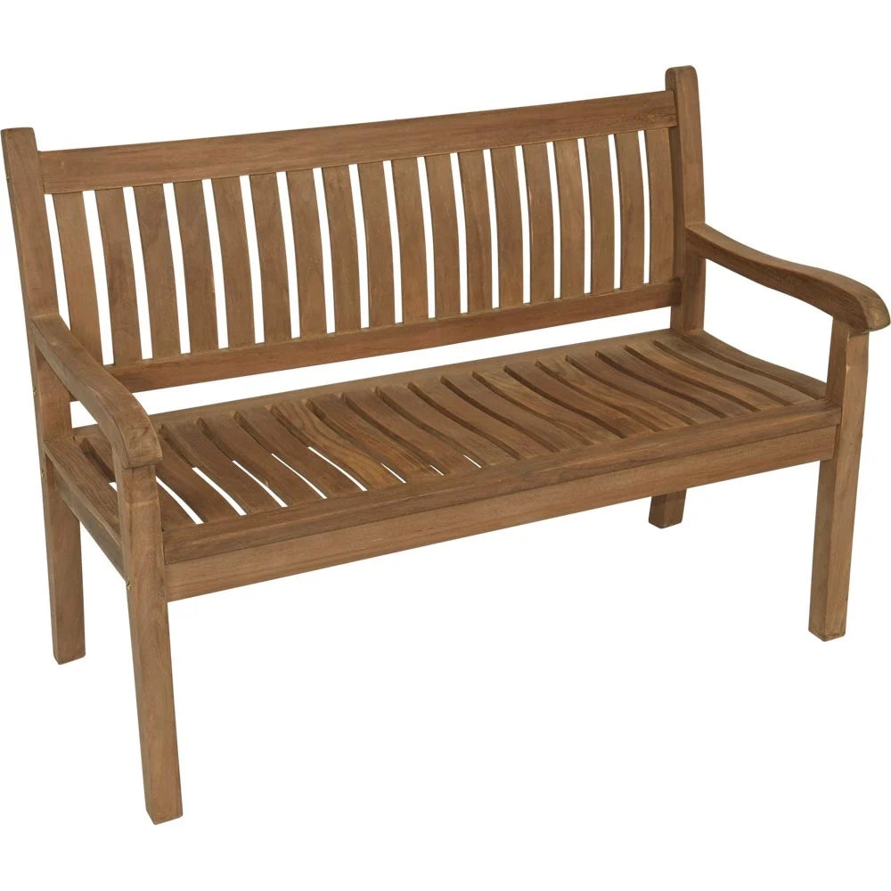 Lesli Living Gartenbank Teakholz 130x65x92cm