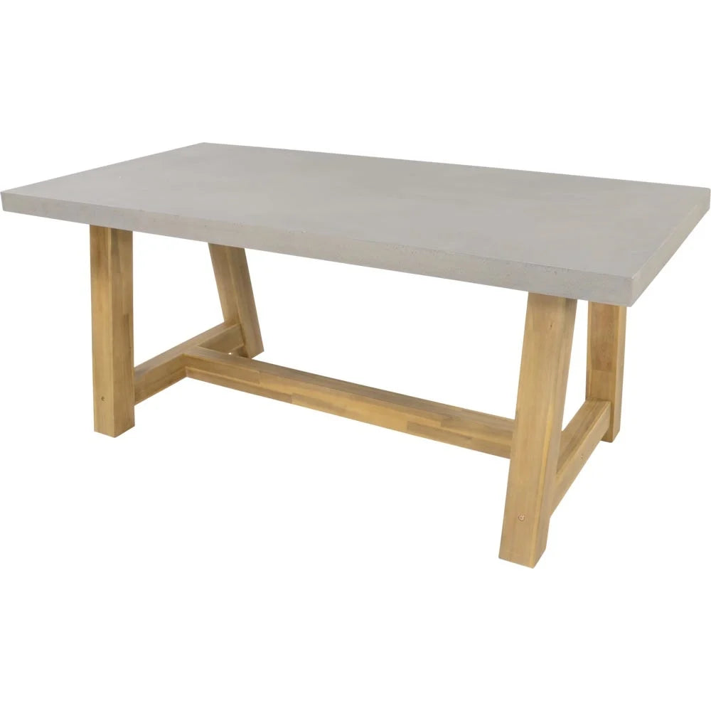Lesli Living Gartentisch JUDY Betonoptik 180x90x77cm