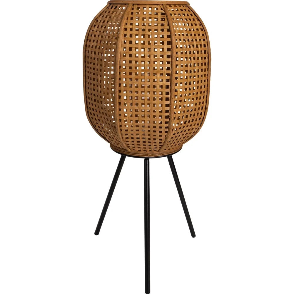 Laterne auf Ständer Macy braun Ø32x66cm
