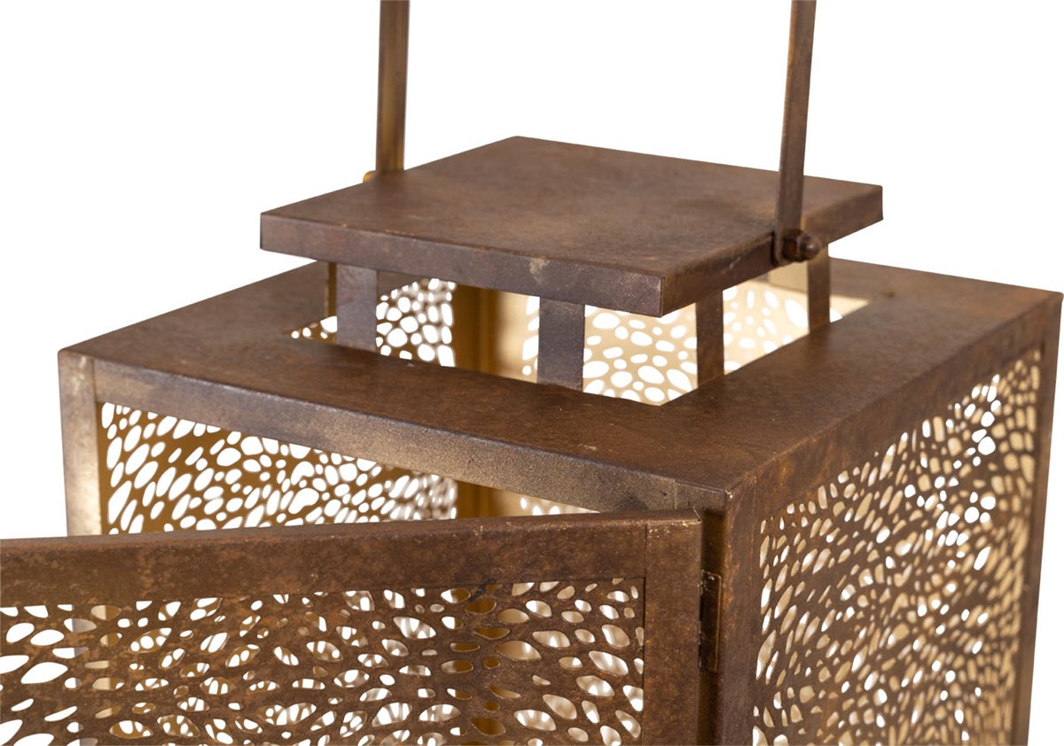 Laterne Windlicht SPOT 2er Set Antik-Stil